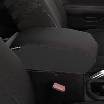 Bartact Padded Center Console Arm Rest Cover Compatible with Jeep Wrangler JL & JLU 2018+ Black/Black